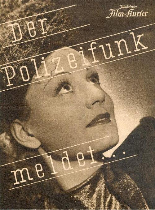 Der Polizeifunk meldet 1939 official movie poster