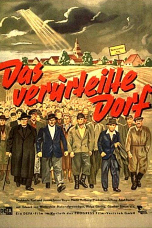 The Condemned Village 1952 official movie poster