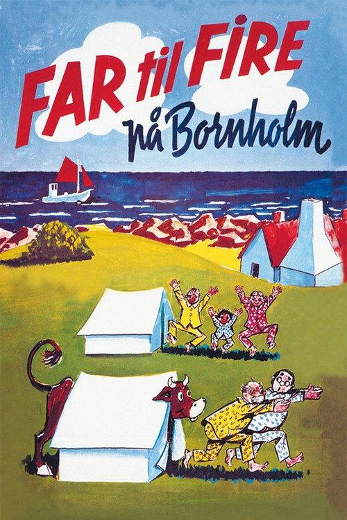 Father of Four: On Bornholm 1959 official movie poster