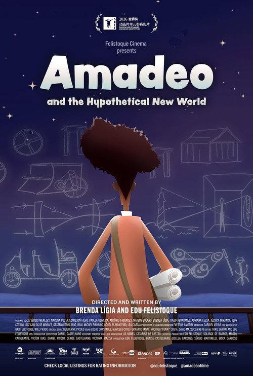 Amadeo and the Hypothetical New World 2026 official movie poster