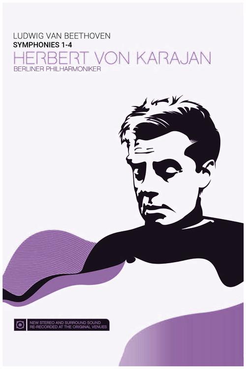 Karajan: Ludwig van Beethoven: Symphonies nos. 1-4 2008 official movie poster