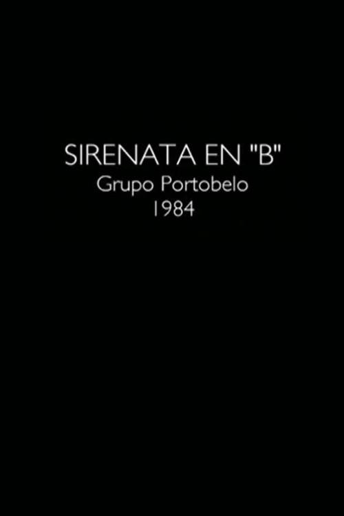 Sirenata en B 1984 official movie poster