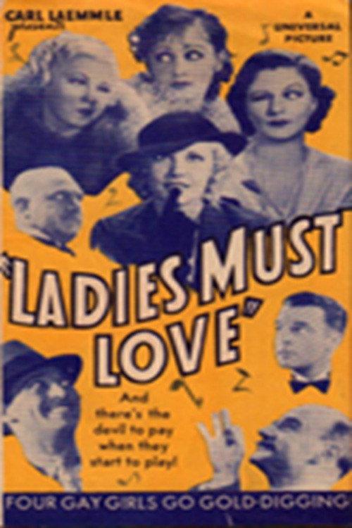 Ladies Must Love 1933 official movie poster