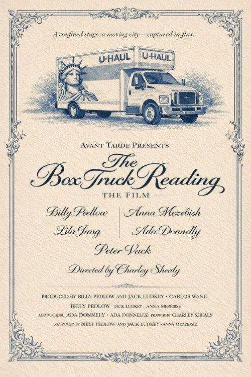 The Box Truck Reading 2026 official movie poster