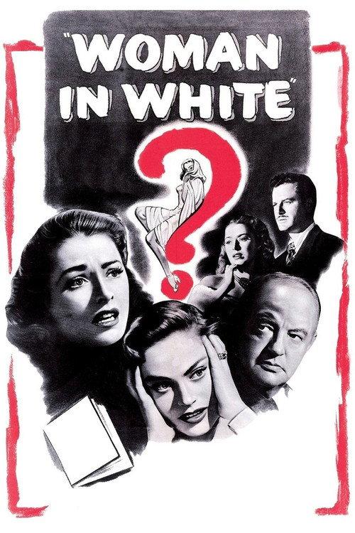 The Woman in White 1948 official movie poster