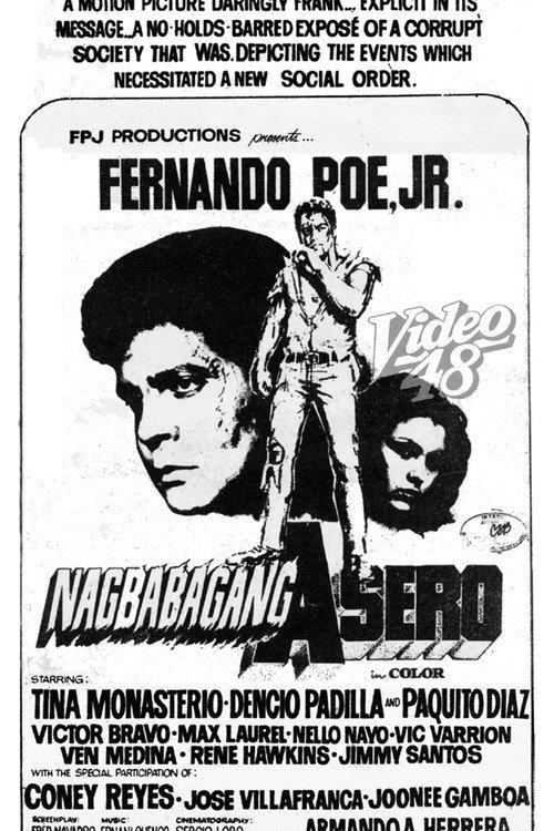 Nagbabagang Asero 1977 official movie poster