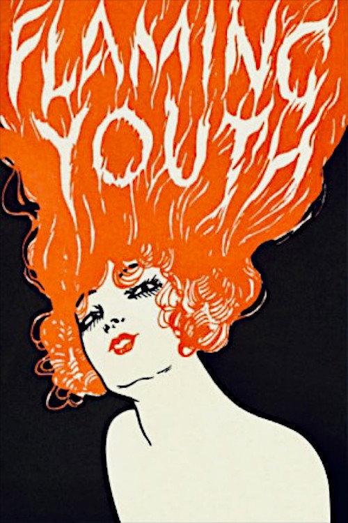 Flaming Youth 1923 official movie poster