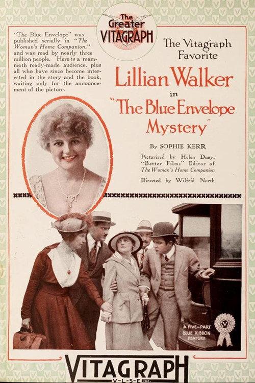 The Blue Envelope Mystery 1916 official movie poster