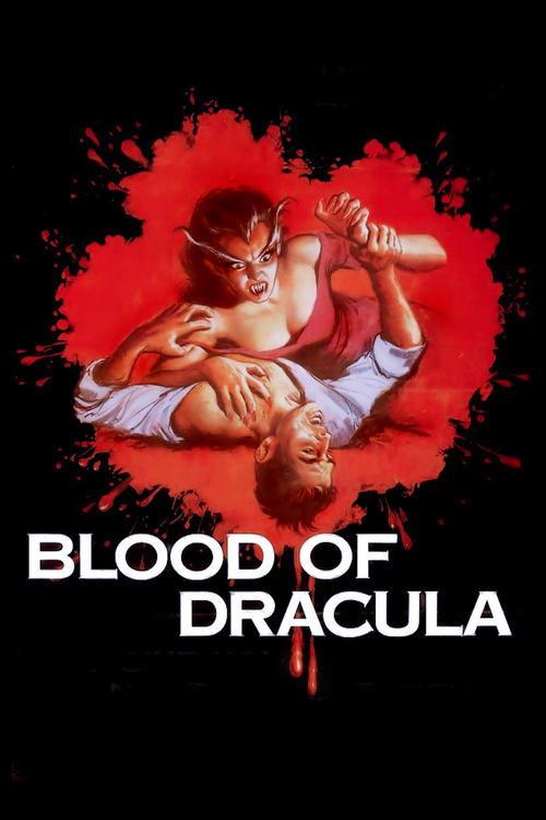 Blood of Dracula 1957 official movie poster