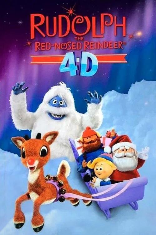 Rudolph the Red-Nosed Reindeer 4D Attraction 2016 official movie poster