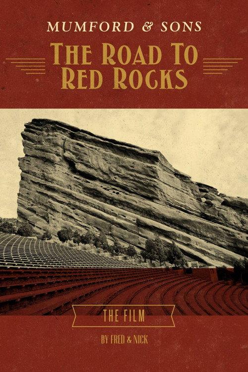 Mumford & Sons: The Road to Red Rocks 2012 official movie poster