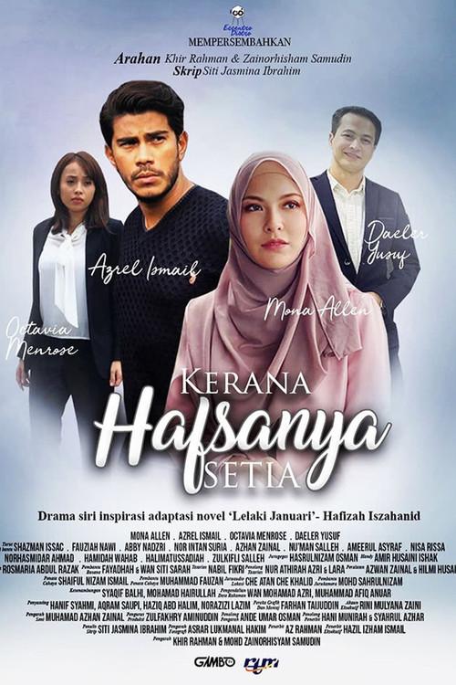 Kerana Hafsanya Setia 2021 official movie poster