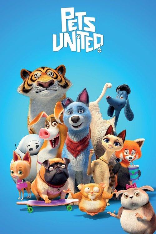 Pets United 2019 official movie poster