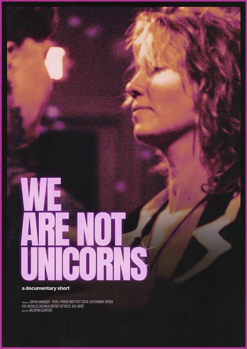 WE ARE NOT UNICORNS 2026 official movie poster