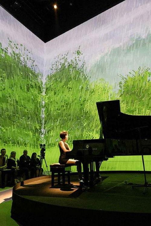 Yuja Wang x David Hockney London Lightroom 2025 official movie poster