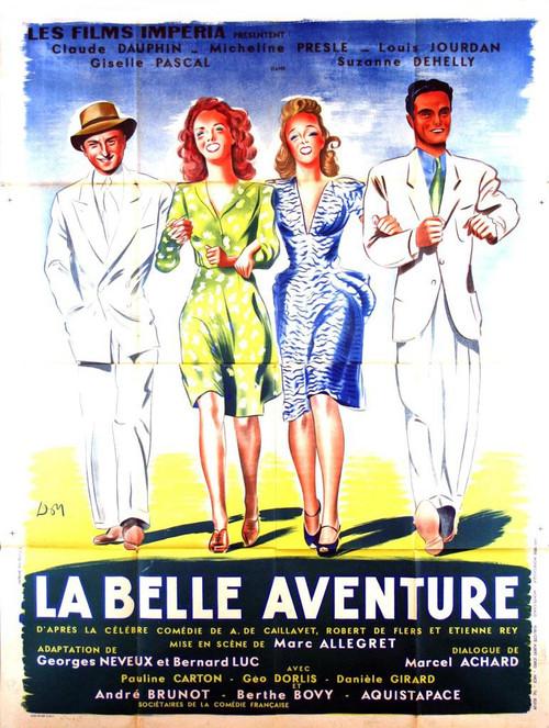 The Beautiful Adventure 1942 official movie poster
