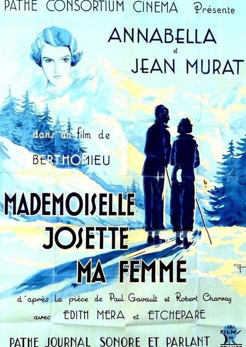 Mademoiselle Josette, ma femme 1933 official movie poster