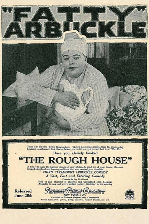 The Rough House 1917 official movie poster