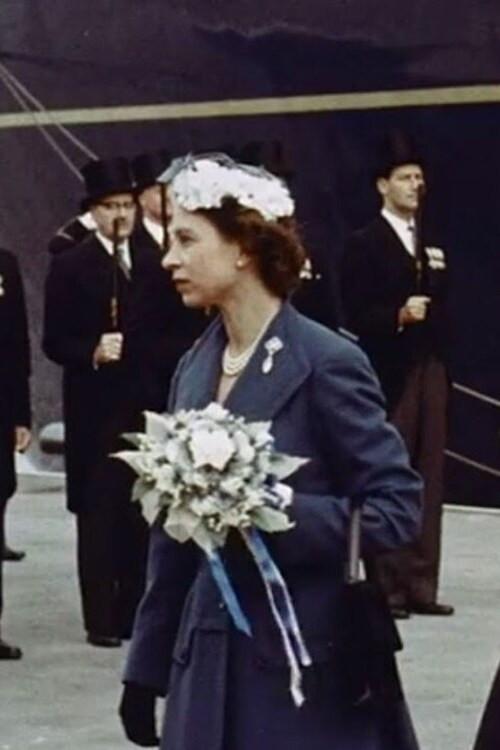Royal Visit to Leith 1956 official movie poster