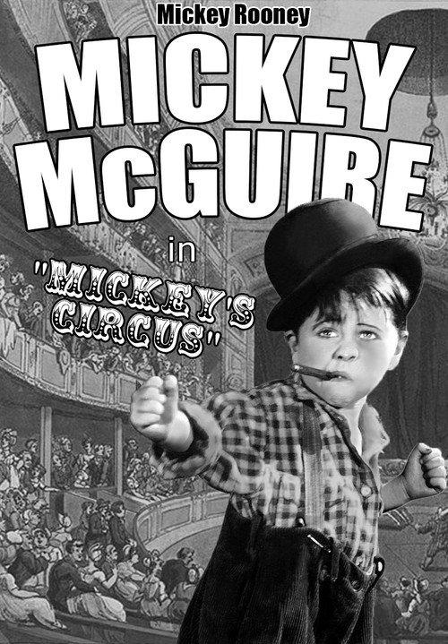 Mickey's Circus 1927 official movie poster