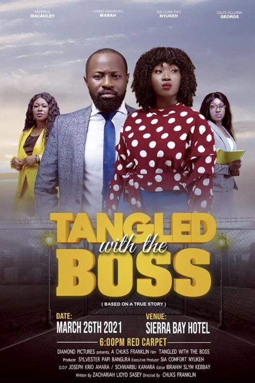 Tangled With the Boss 2021 official movie poster