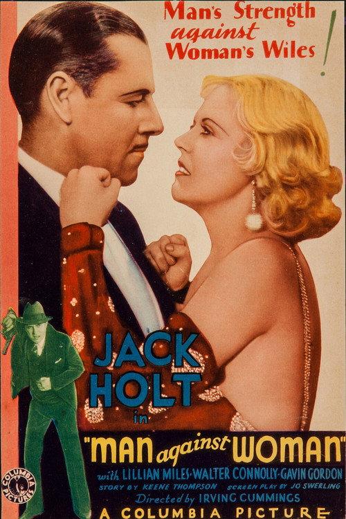 Man Against Woman 1932 official movie poster