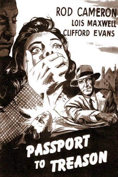 Passport to Treason 1956 official movie poster