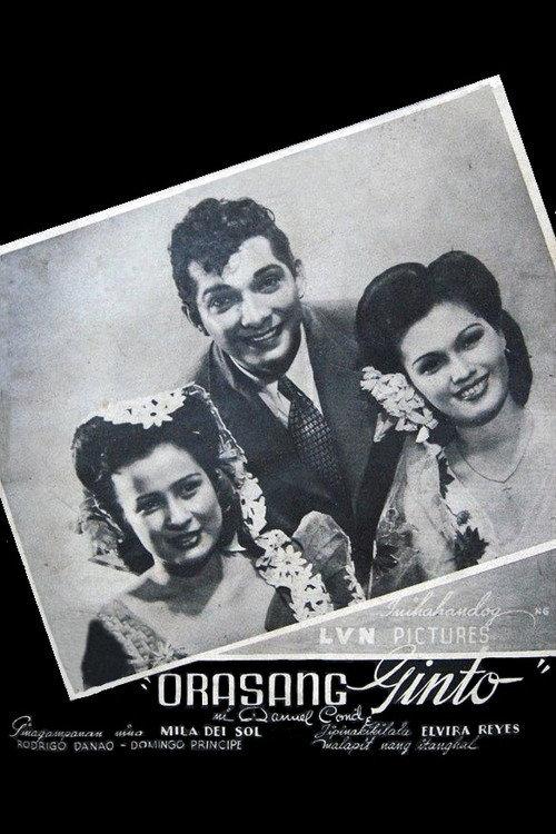 Orasang Ginto 1946 official movie poster