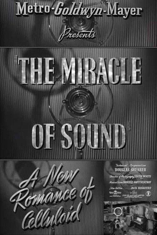 A New Romance of Celluloid: The Miracle of Sound 1940 official movie poster