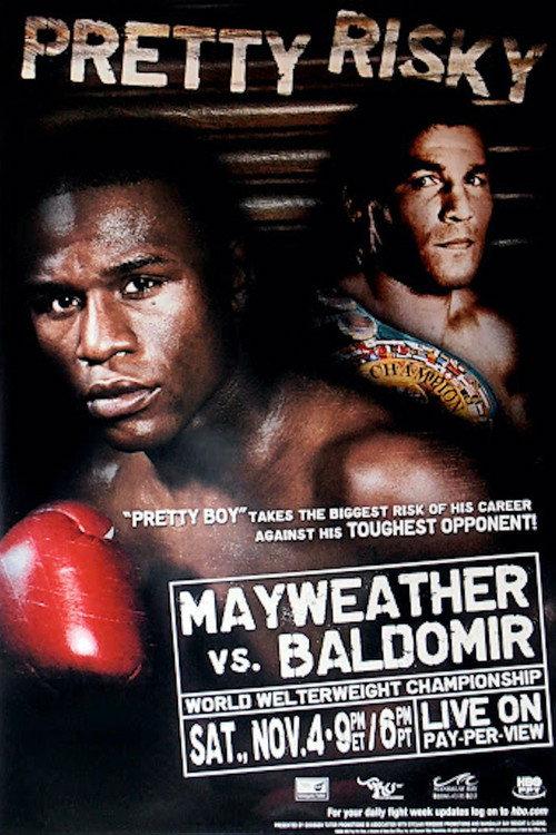 Floyd Mayweather Jr. vs. Carlos Manuel Baldomir 2006 official movie poster