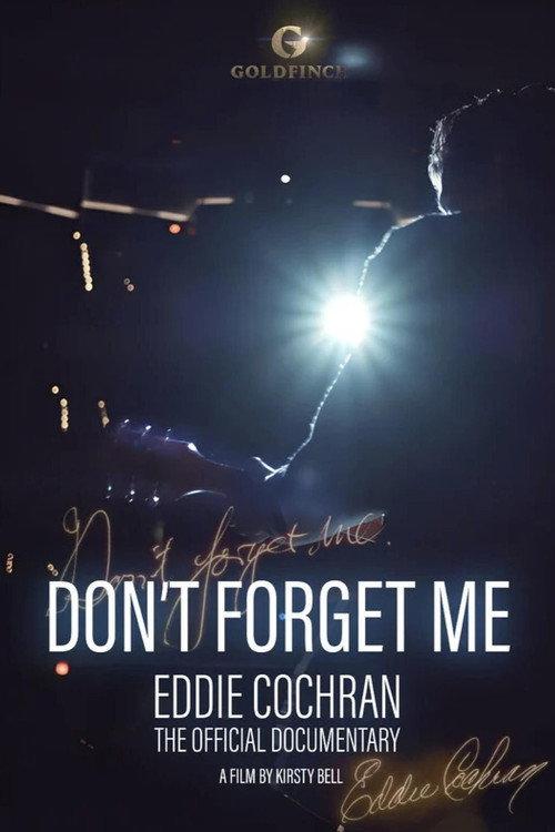 Eddie Cochran: Don't Forget Me 2026 official movie poster