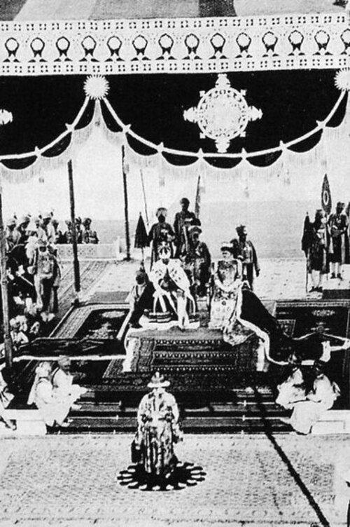 Delhi Durbar and Coronation 1912 official movie poster