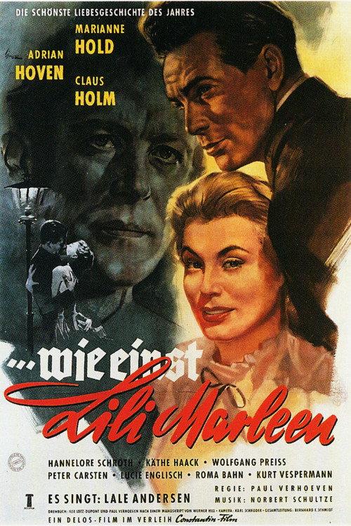 Like Once Lili Marleen 1956 official movie poster