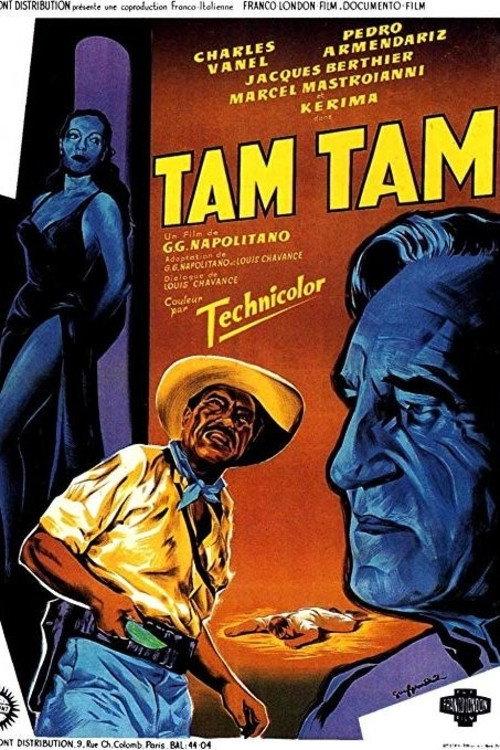 Native Drums 1955 official movie poster