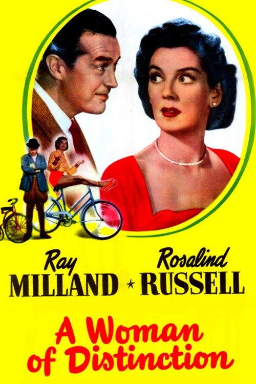 A Woman of Distinction 1950 official movie poster