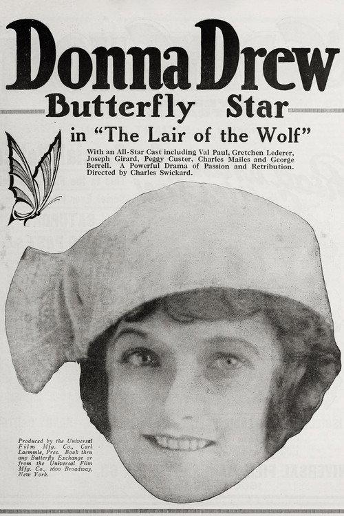 The Lair of the Wolf 1917 official movie poster
