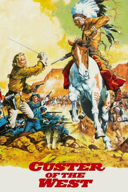 Custer of the West 1967 official movie poster