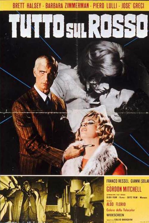 All on the Red 1968 official movie poster
