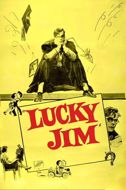 Lucky Jim 1957 official movie poster