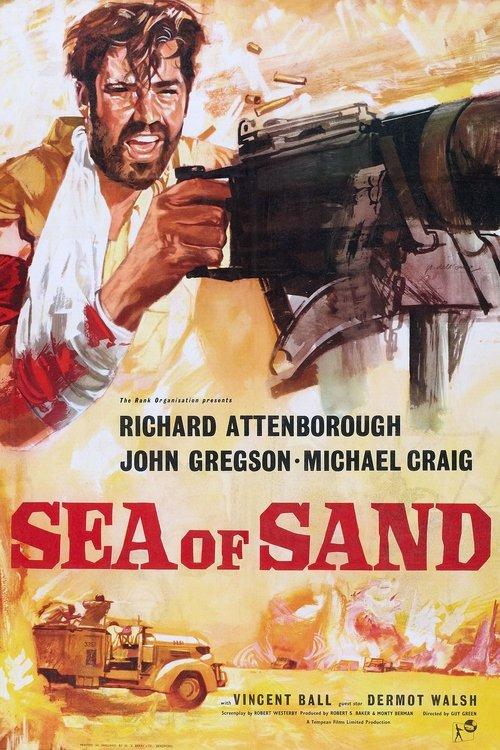 Sea of Sand 1958 official movie poster