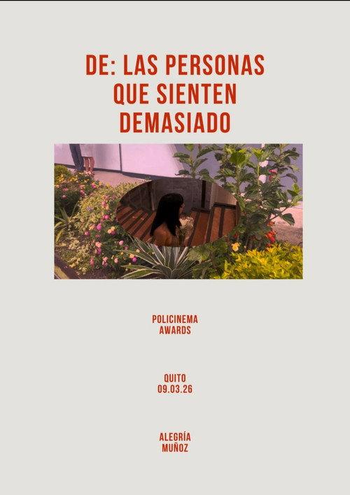De las personas que sienten demasiado 2026 official movie poster