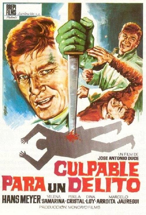 Culpable para un delito 1966 official movie poster