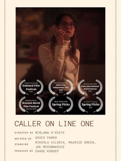 Caller on Line One 2022 official movie poster