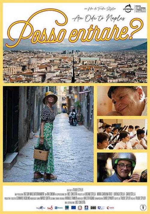 Posso entrare? An ode to Naples 2023 official movie poster