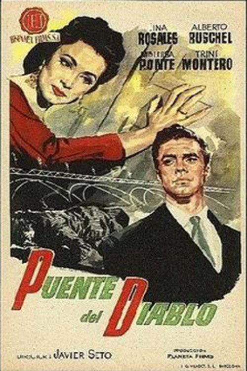 El puente del diablo 1956 official movie poster