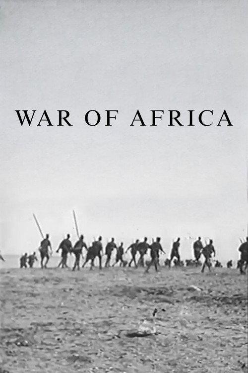 War of Africa 1926 official movie poster