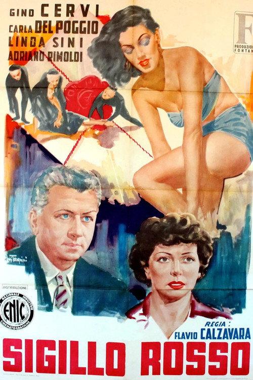Sigillo rosso 1950 official movie poster