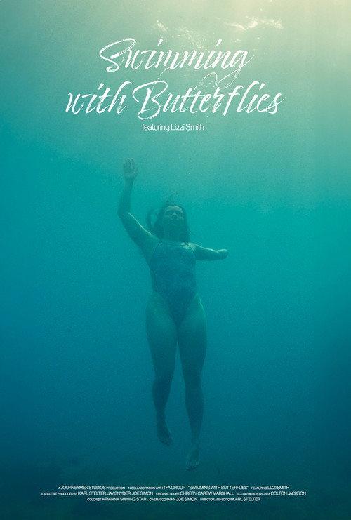Swimming with Butterflies 2024 official movie poster