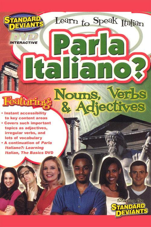 Standard Deviants - The Lively World of Italian: Nouns, Verbs & Adjectives 2000 official movie poster