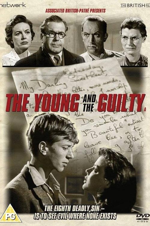 The Young and the Guilty 1958 official movie poster